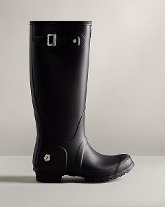 Black Hunter Disney Tall Women's Rain Boots | NZ-72569