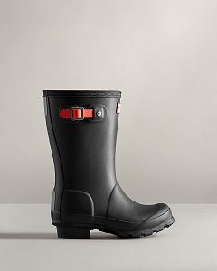 Black Hunter Insulated Kids' Winter Boots | NZ-30852