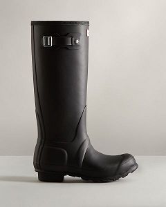 Black Hunter Tall Insulated Women's Winter Boots | NZ-12350