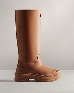 Brown Hunter Killing Eve Tall Chasing Women's Winter Boots | NZ-54132