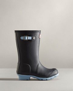 Navy / Blue Hunter Insulated Kids' Winter Boots | NZ-72401