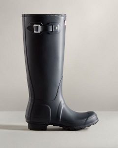 Navy Hunter Original Tall Women's Original Tall Boots | NZ-87532