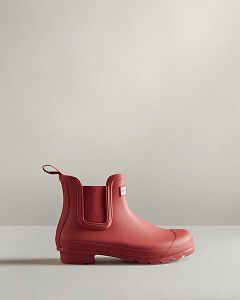 Orange Hunter Original Women's Chelsea Boots | NZ-16394