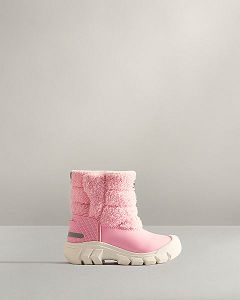 pink sherpa boots