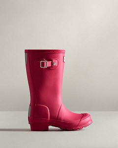 Pink Hunter Original Kids' Original Boots | NZ-29031