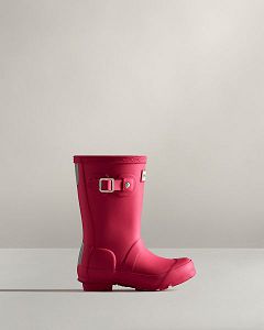 Pink Hunter Original Kids' Rain Boots | NZ-69258