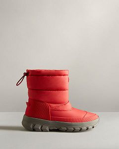 Red Hunter Insulated Short Women's Snow Boots | NZ-36921