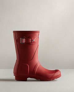 Red Hunter Original Short Women's Original Short Boots | NZ-95702