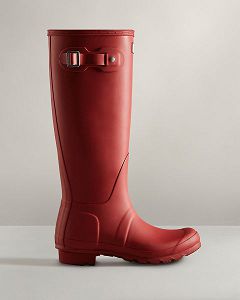 Red Hunter Original Tall Women's Rain Boots | NZ-25436