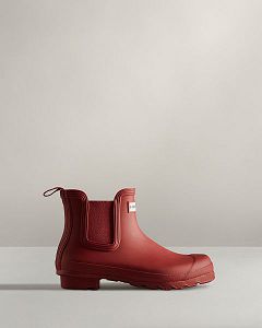 Red Hunter Original Women's Chelsea Boots | NZ-89207