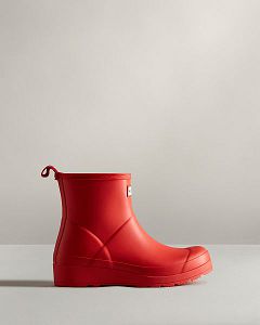 Red Hunter Play Short Women's Rain Boots | NZ-45960