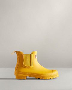 Yellow Hunter Original Women's Chelsea Boots | NZ-82547