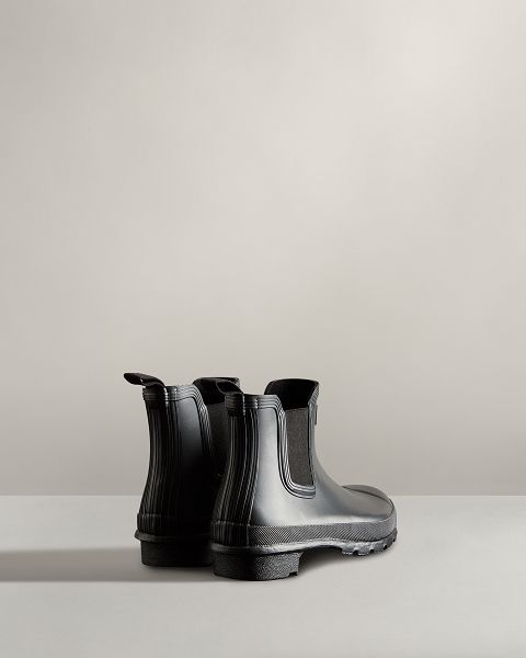 Black Hunter Nebula Women's Chelsea Boots | NZ-16908