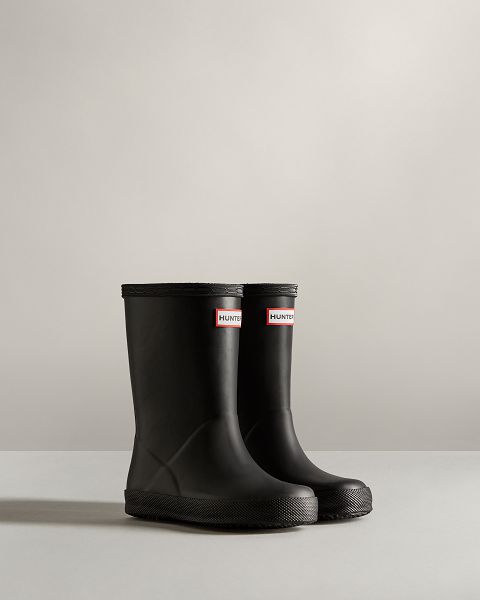 Black Hunter Original First Classic Kids' Rain Boots | NZ-48716