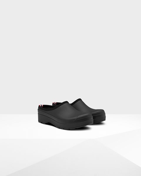 Black Hunter Play Men's Clogs | NZ-12847