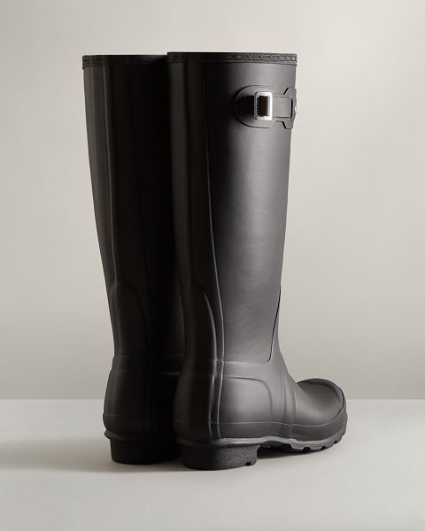 Black Hunter Tall Insulated Women's Winter Boots | NZ-12350