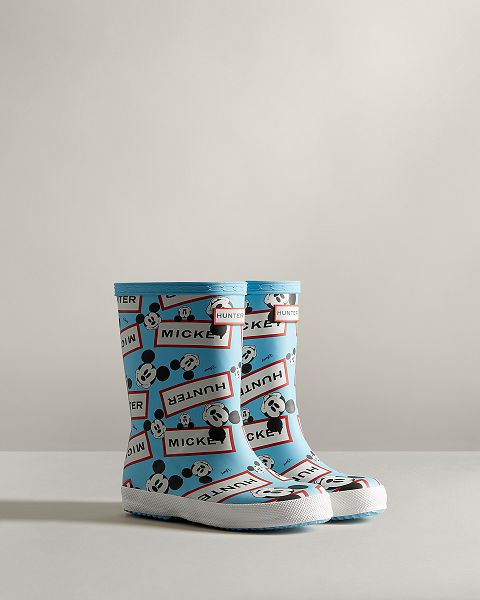 Blue Hunter First Disney Kids' Rain Boots | NZ-68057