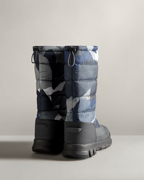 Camo Hunter Insulated Tall Men's Snow Boots | NZ-83910