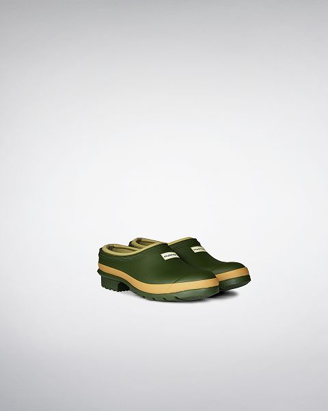 Green Hunter Gardener Women's Clogs | NZ-24860