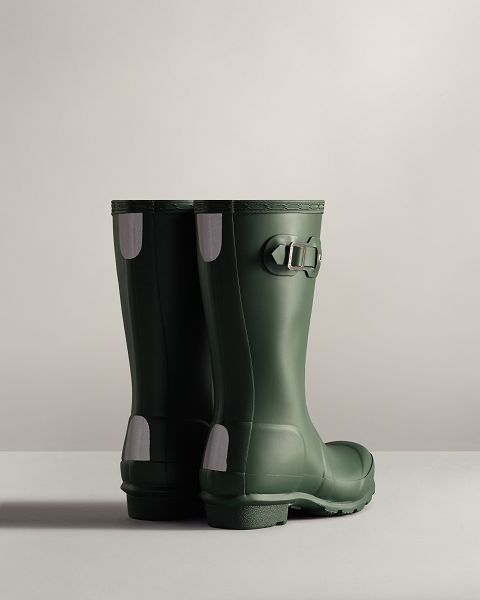 Green Hunter Original Kids' Rain Boots | NZ-56349