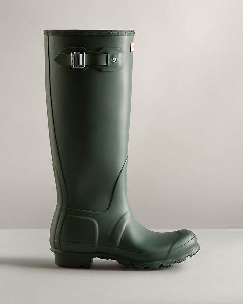 Green Hunter Original Tall Women\'s Rain Boots | NZ-37406