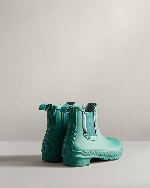 Green Hunter Original Women's Chelsea Boots | NZ-64825