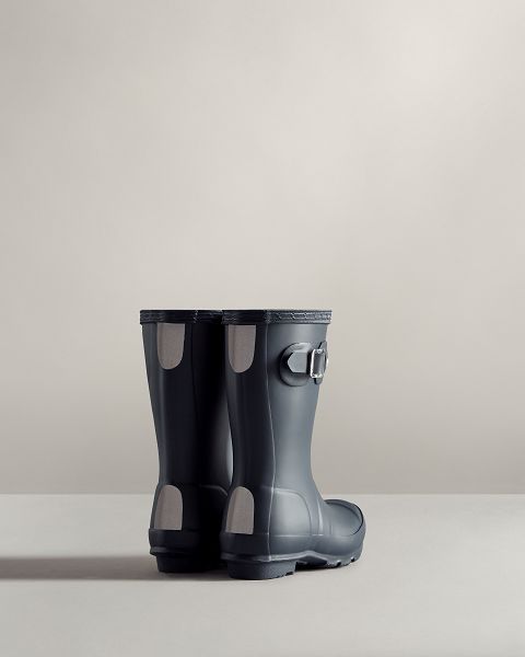 Navy Hunter Original Kids' Rain Boots | NZ-63258