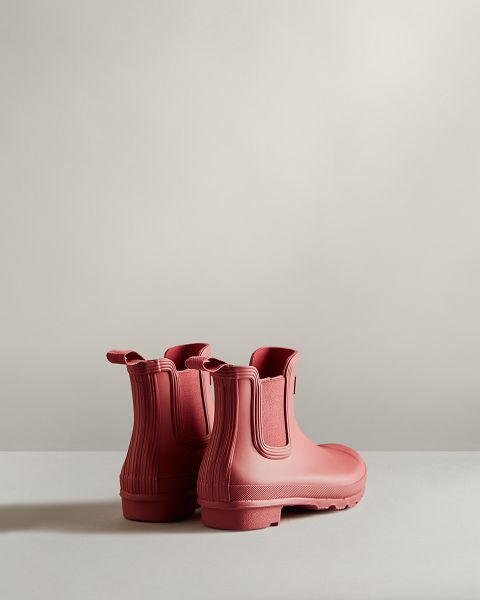 Orange Hunter Original Women's Chelsea Boots | NZ-16394