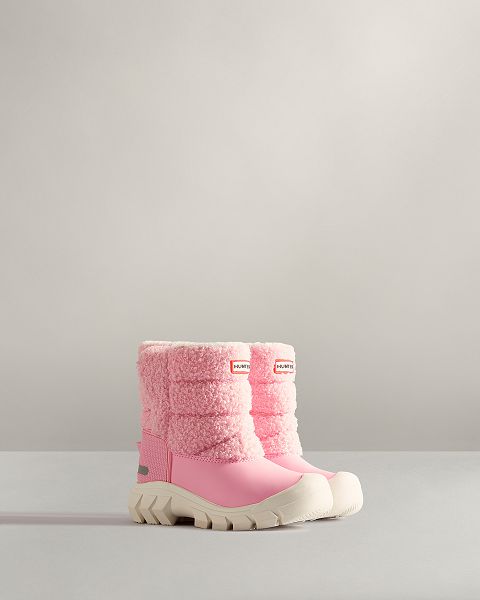 pink sherpa boots