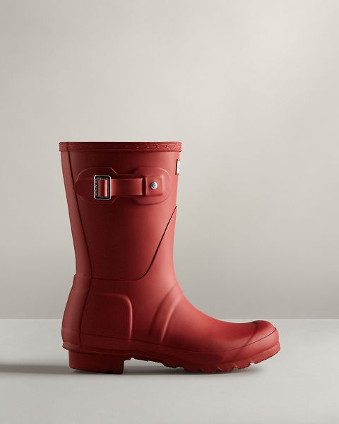 Red Hunter Original Short Women\'s Rain Boots | NZ-36895