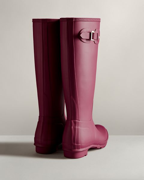 Red Hunter Original Tall Women's Rain Boots | NZ-31672