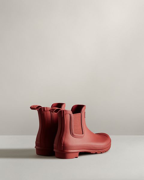 Red Hunter Original Women's Chelsea Boots | NZ-89207