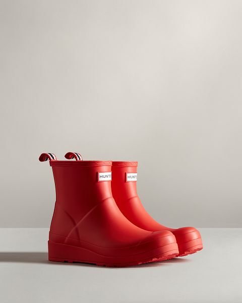 Red Hunter Play Short Women's Rain Boots | NZ-45960