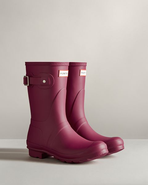 Red Hunter Short Women's Rain Boots | NZ-74860