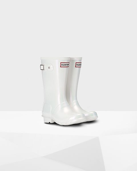 Silver Hunter Nebula Kids' Rain Boots | NZ-21346