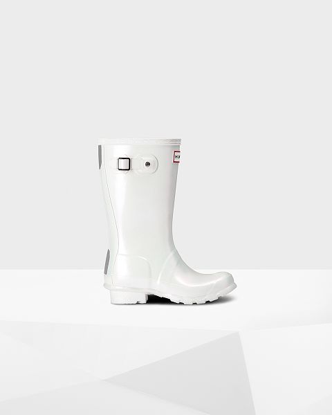 Silver Hunter Nebula Kids\' Rain Boots | NZ-21346