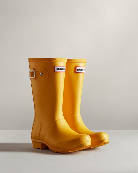 Yellow Hunter Original Kids' Original Boots | NZ-35678